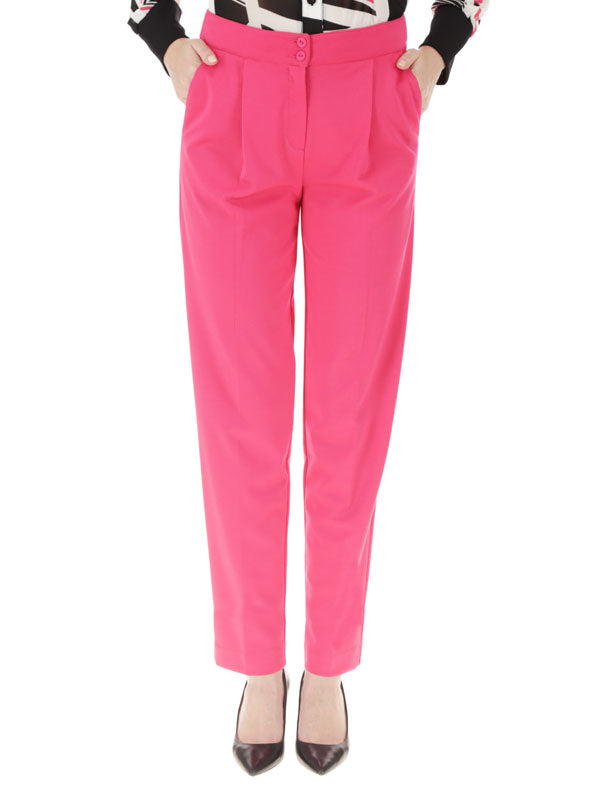 Pantalón liso corte skinny