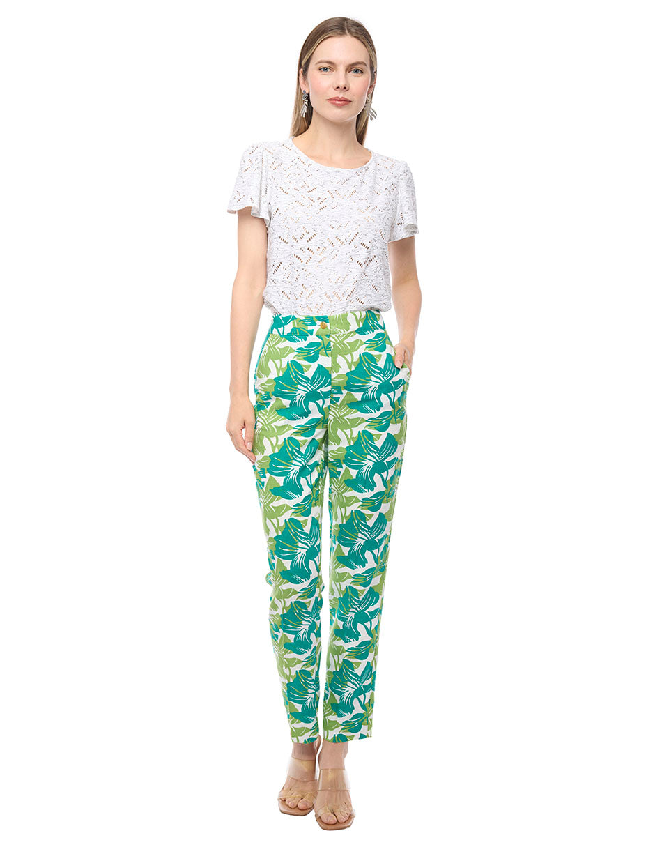 Pantalon Tafetan