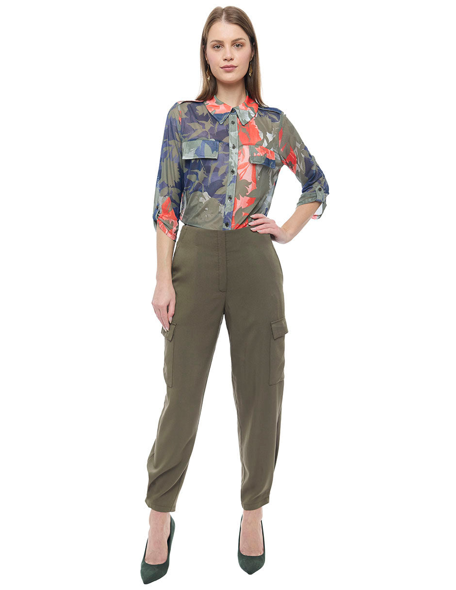 Pantalon Tafetan