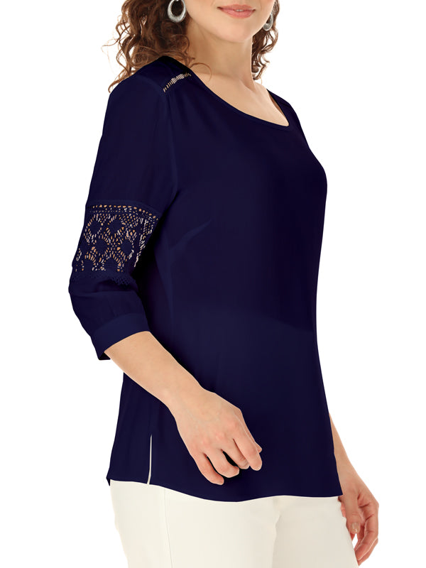 Blusa manga larga