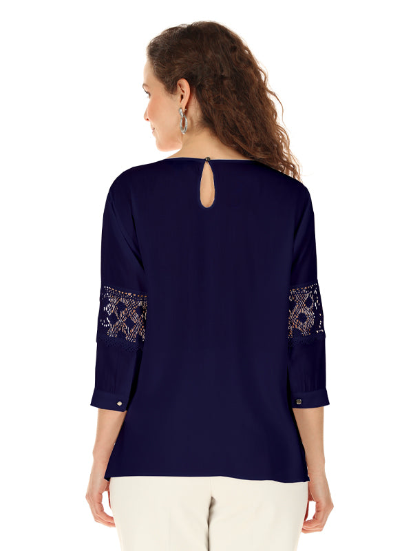 Blusa manga larga