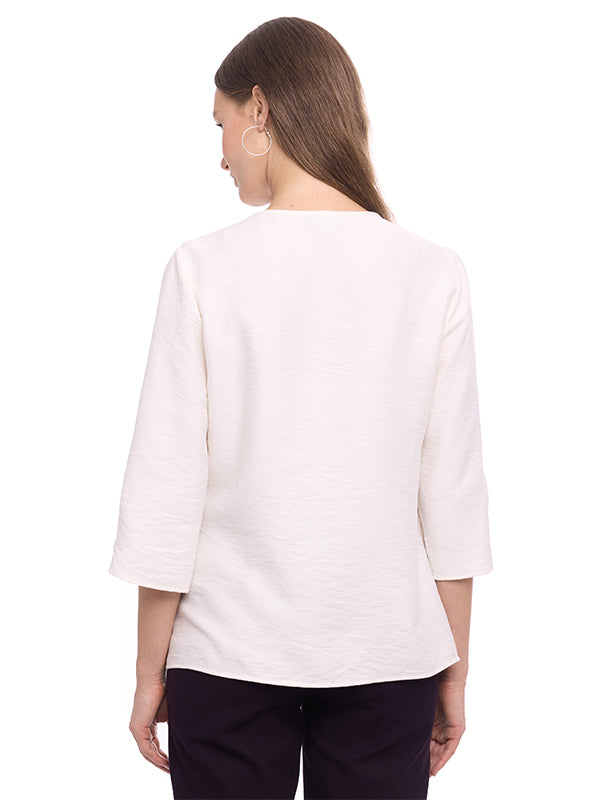 Blusa con Escote en V