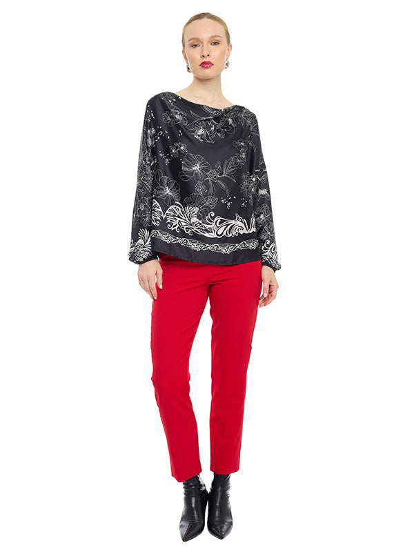 Blusa Escote Hamaca En V