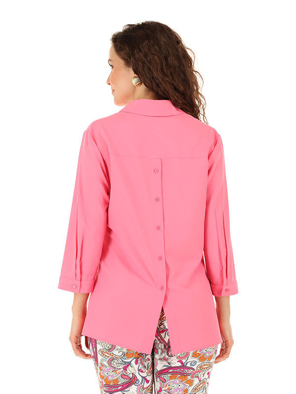 Blusa con escote en V