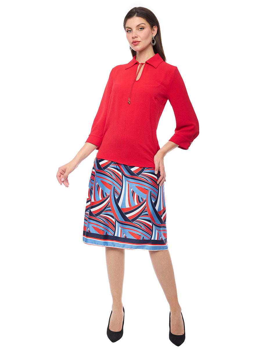Blusa Tafetan