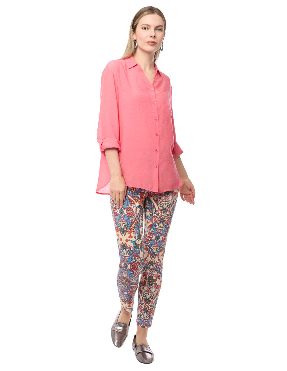 Blusa Tafetan