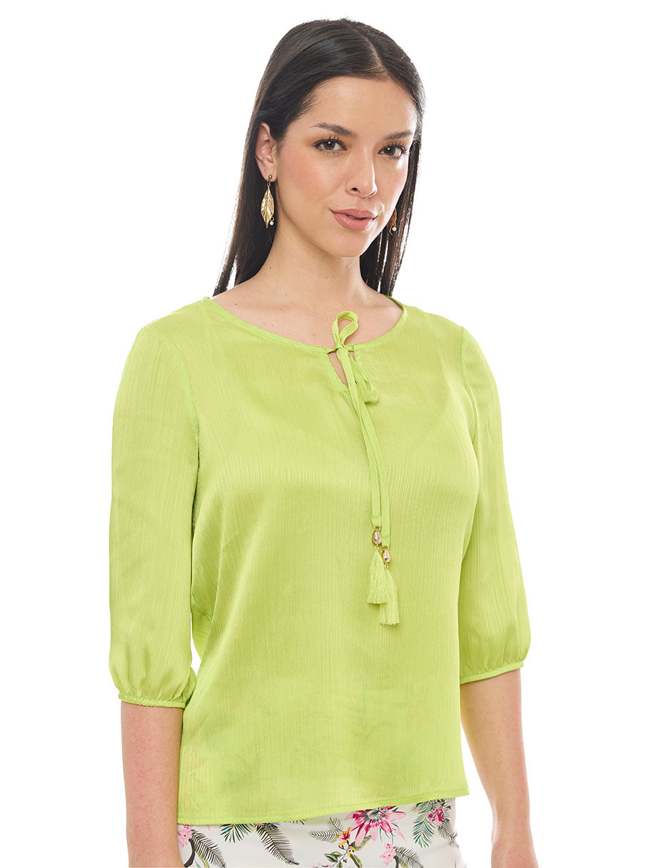 Blusa Tafetan