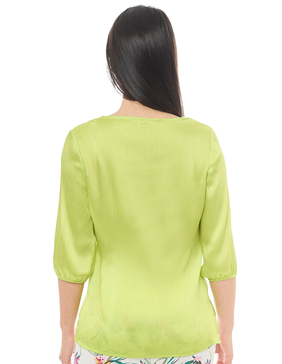 Blusa Tafetan