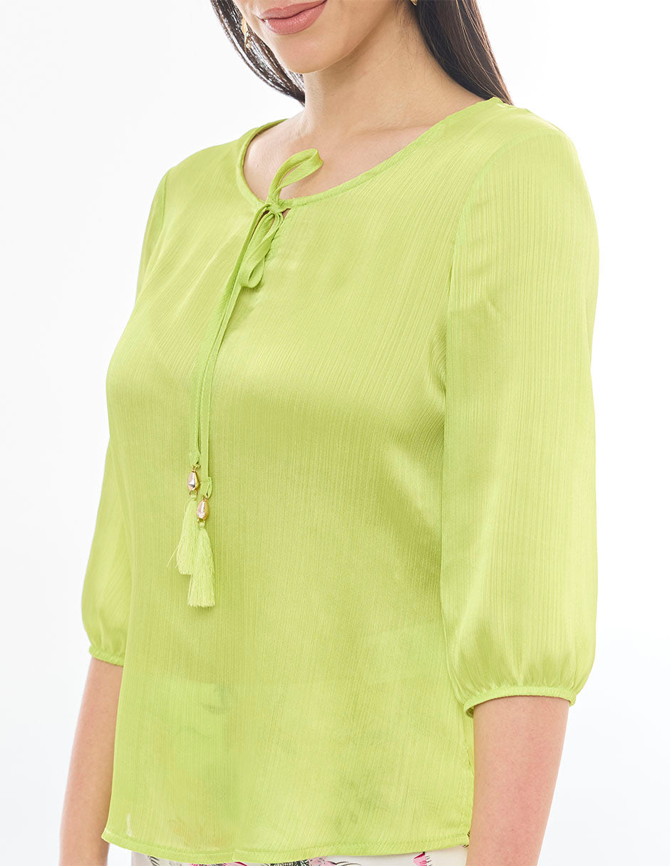 Blusa Tafetan
