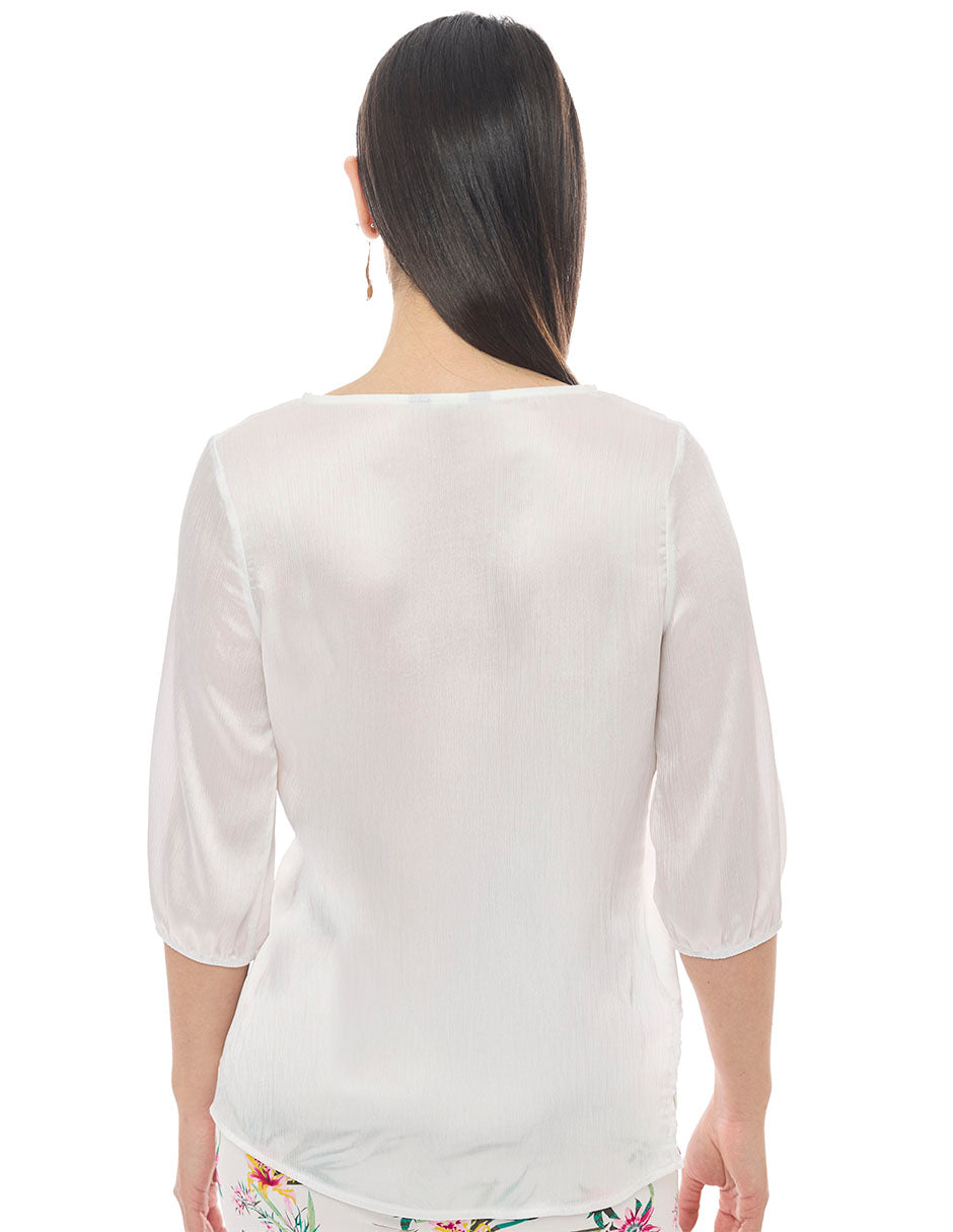 Blusa Tafetan