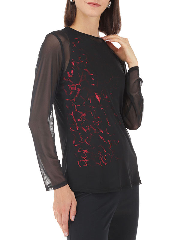 Blusa Estampada Multiformes