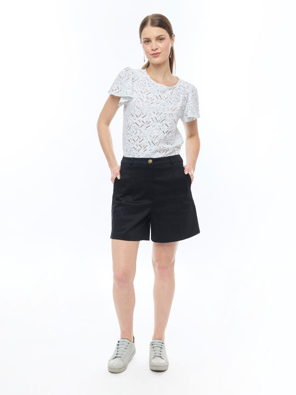 Short Gabardina