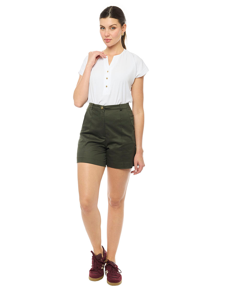 Short Gabardina