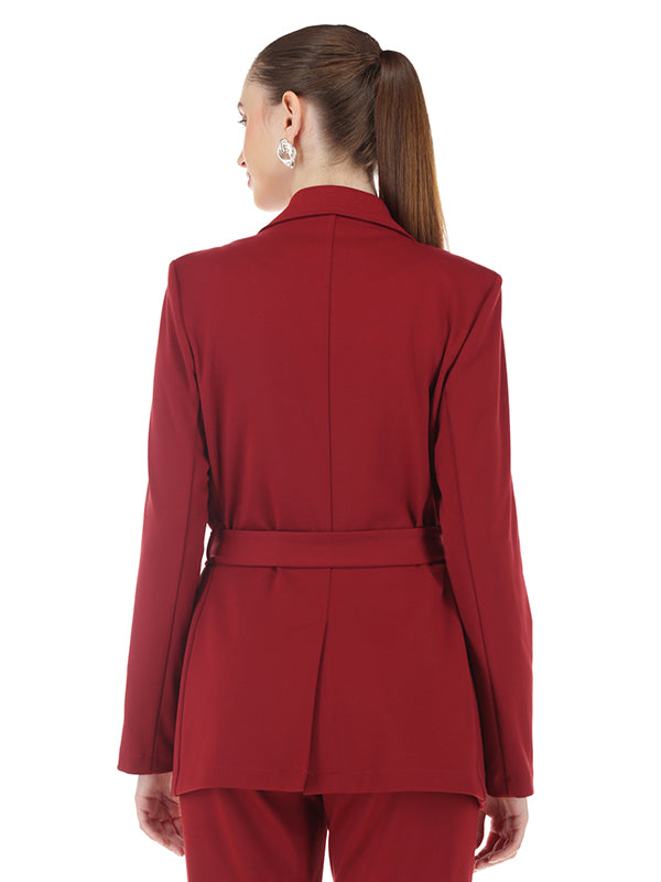 Saco Liso con Solapa