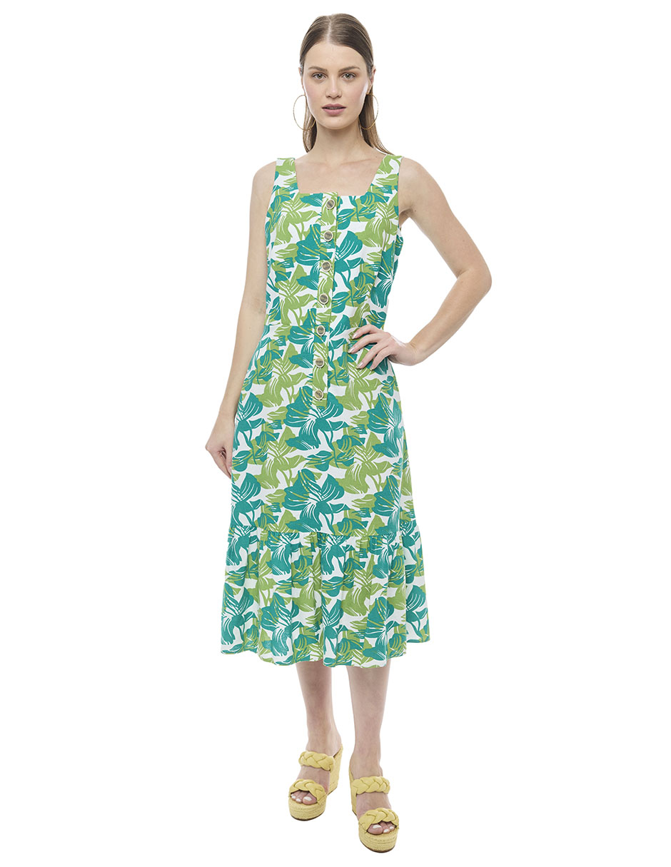 Vestido de material tafetan