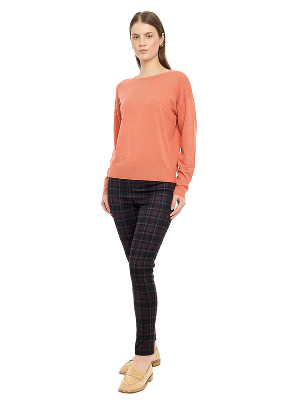 Suéter Jersey Liso con Transfer