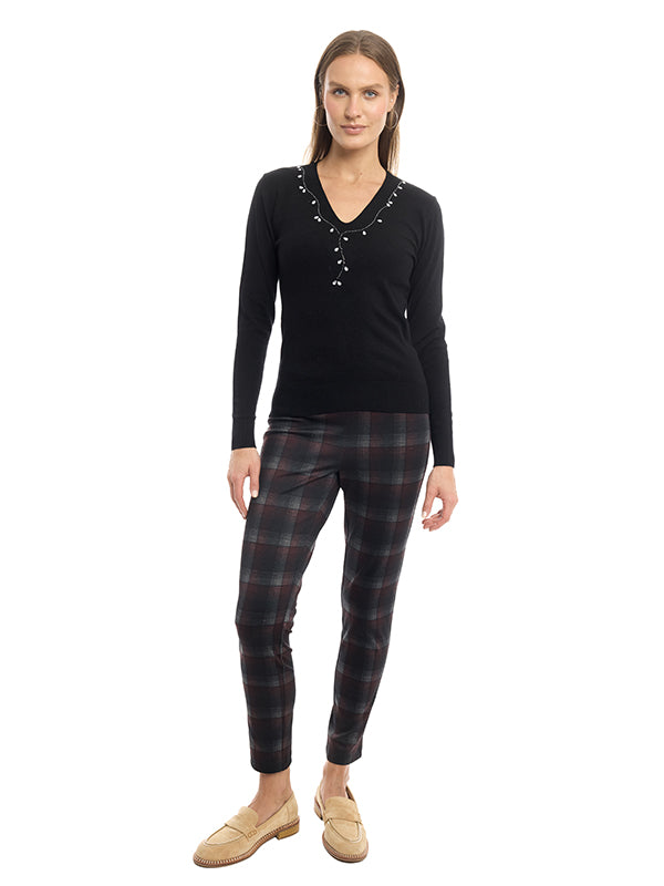 Suéter Jersey Liso con Transfer