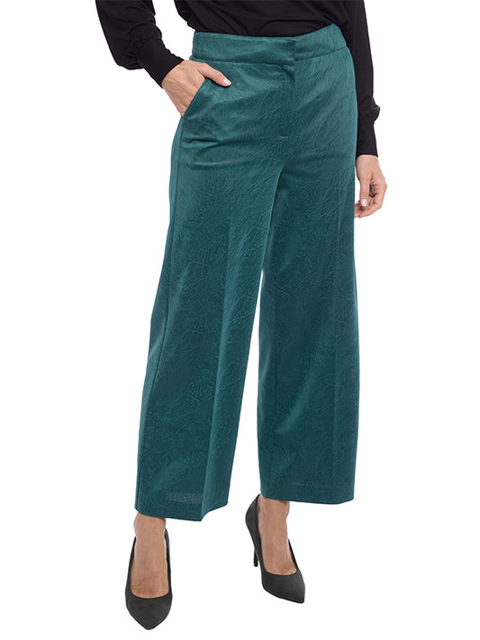 Pantalón de Pierna Amplia con Bolsas