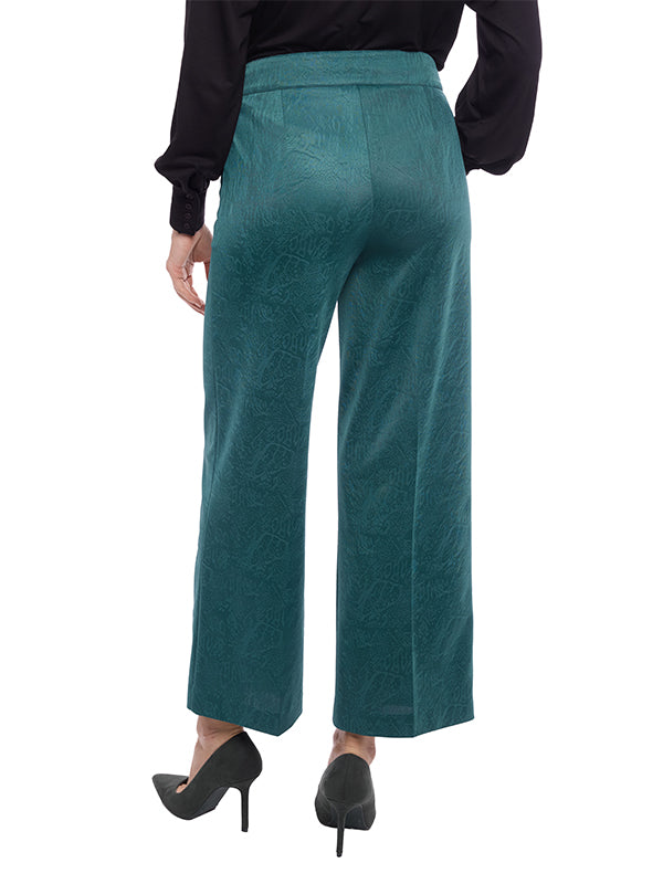 Pantalón de Pierna Amplia con Bolsas