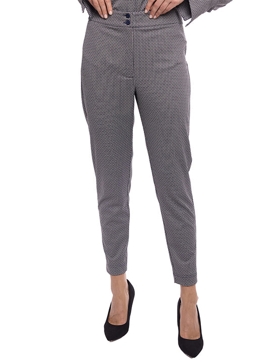 Pantalón Tipo Legging de Punto con Pretina Funcional