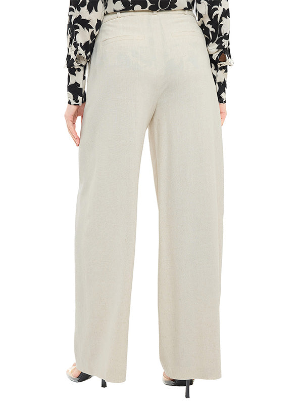 Pantalón de pierna amplia con bolsas