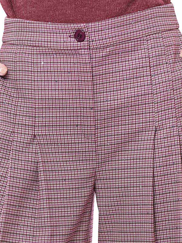 Pantalón Amplio con Tablones y Bolsas Diagonales
