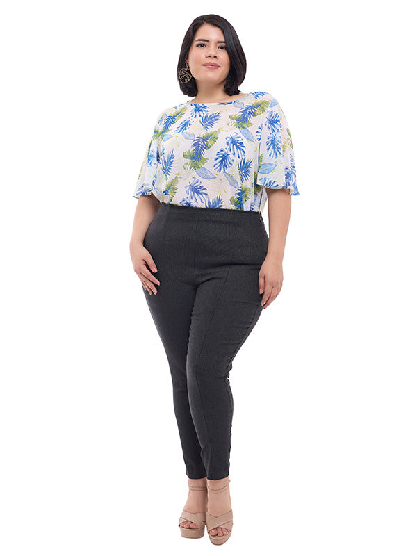 Legging con cortes en delantero