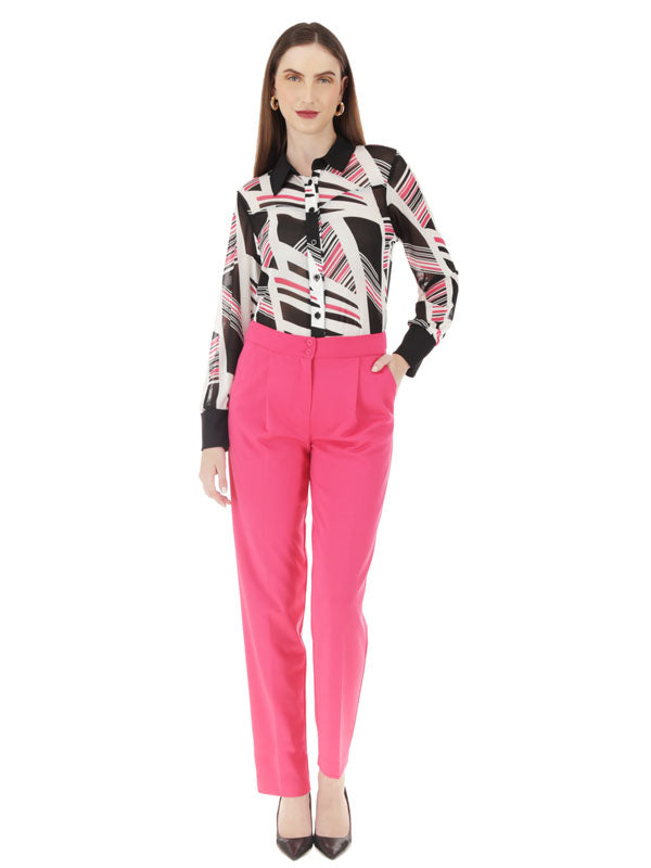 Pantalón Liso Corte Skinny