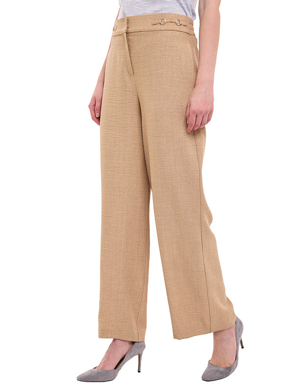 Pantalón de Tafetán Liso