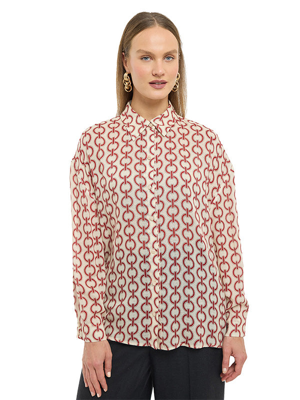 Blusa Camisera Oversize