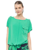 Blusa de Hombro Prolongado