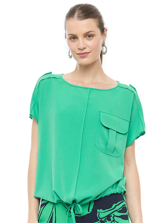 Blusa de Hombro Prolongado