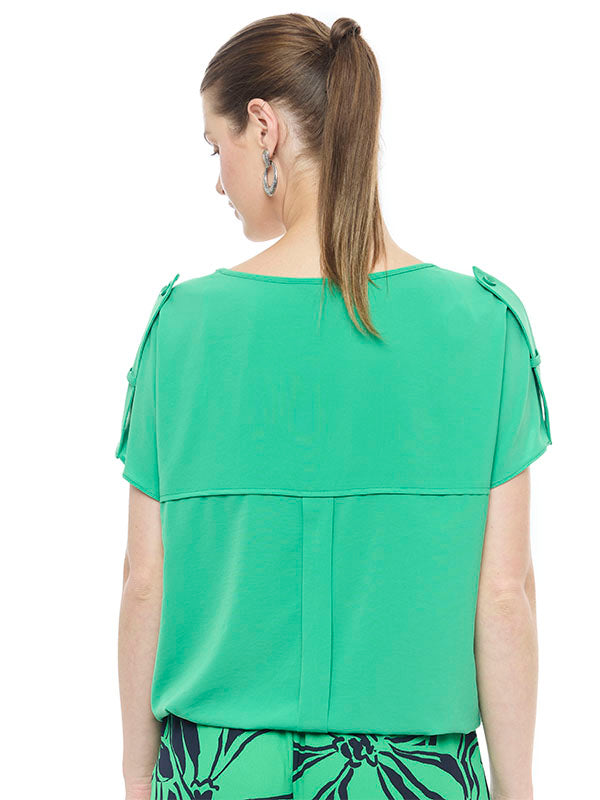 Blusa de Hombro Prolongado