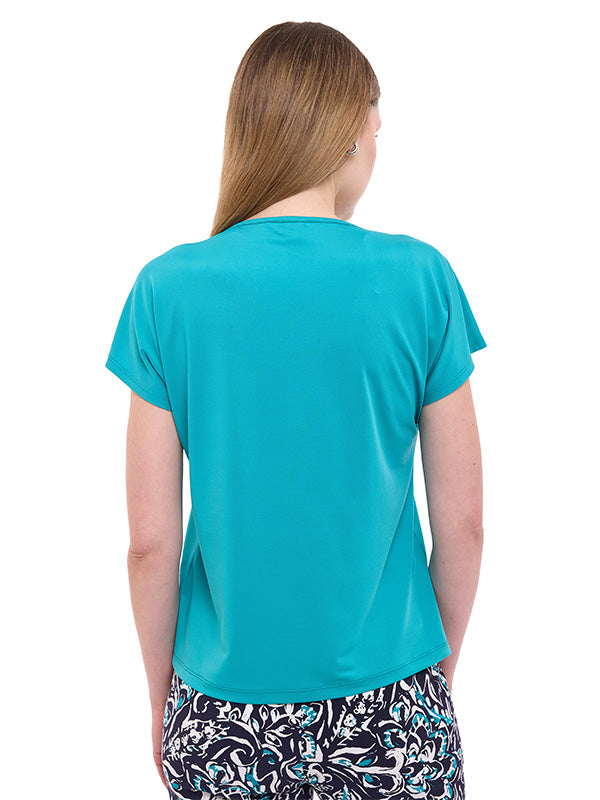 Blusa de jersey lisa