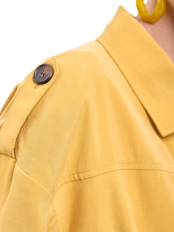 Chamarra Bomber con Charreteras en Hombros