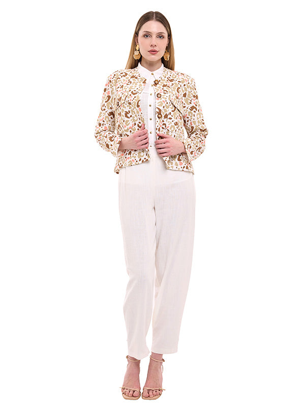 Saco de Lino Animal Print