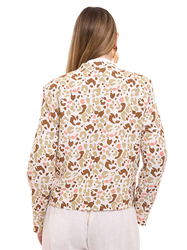 Saco de Lino Animal Print