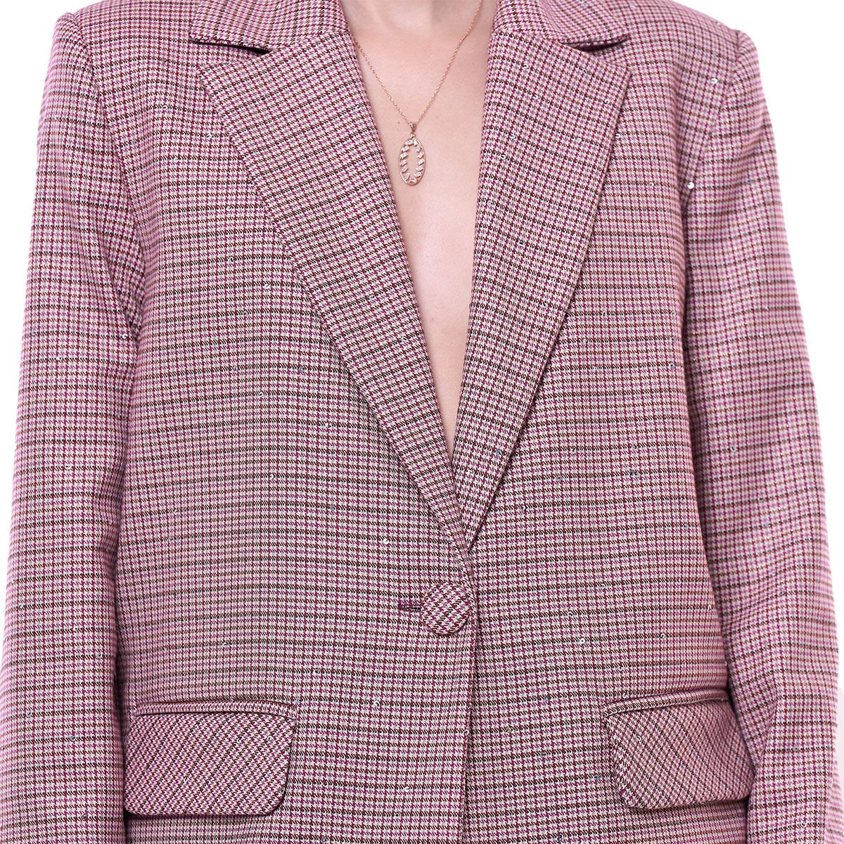 Saco largo oversize con carteras